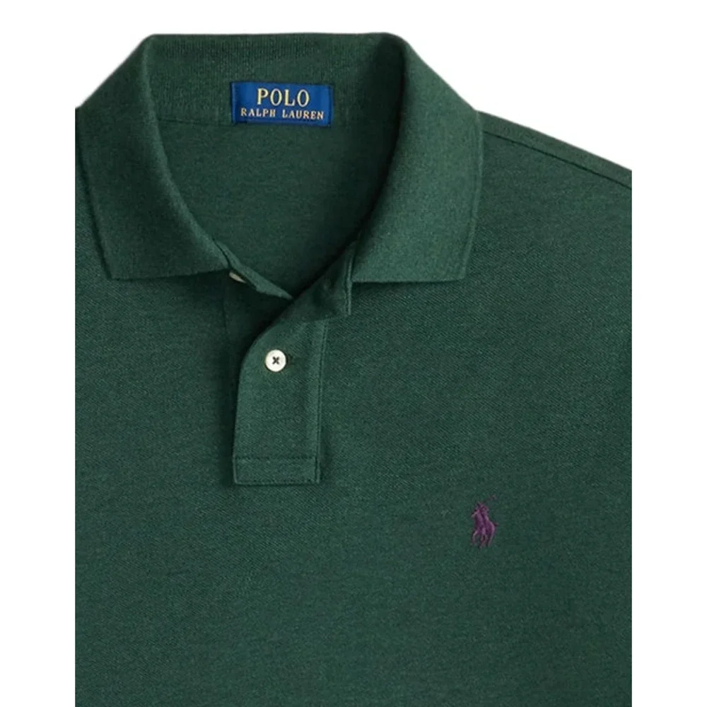 POLO RALPH LAUREN Long Sleeve Polo Shirt Size 3XB NEW Green $170